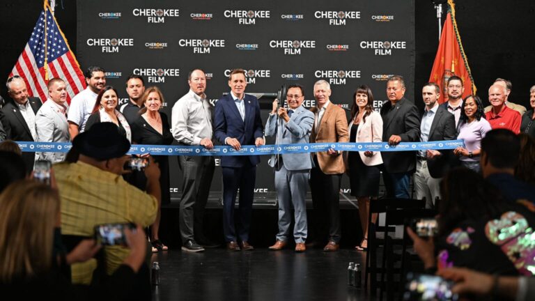 Cherokee Nation celebrates expansion of Cherokee Film Studios